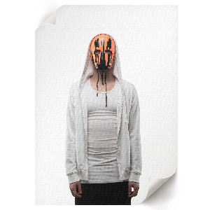 Art print Mysterious figure