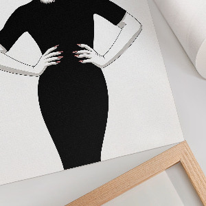 Decorative poster Tiger Woman