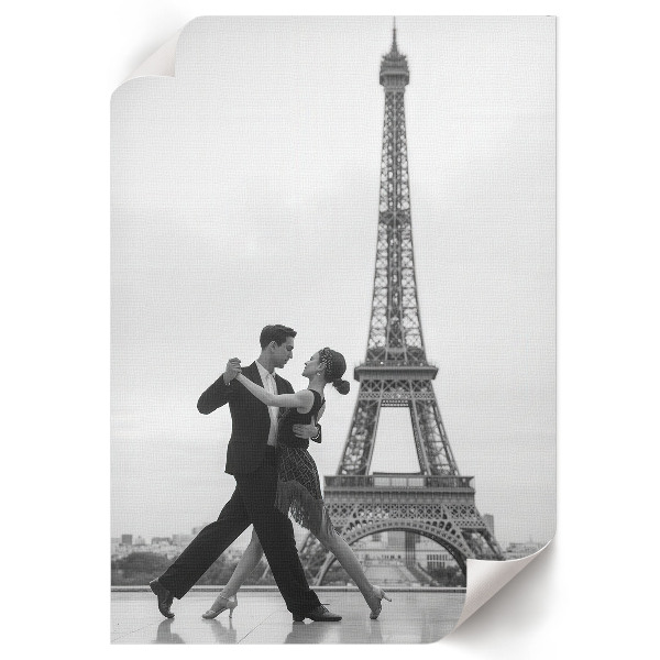 Art print Dancing in Paris
