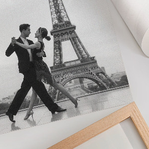 Art print Dancing in Paris