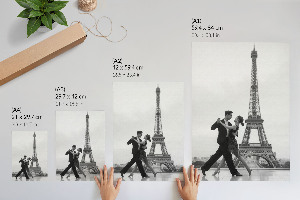 Art print Dancing in Paris
