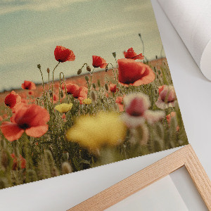 Decorative poster Summer flowers