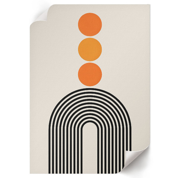 Modern composition poster