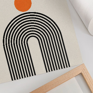 Modern composition poster