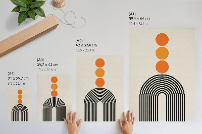 Poster Modern composition