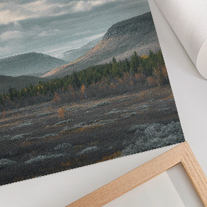 Art print Mountain valley