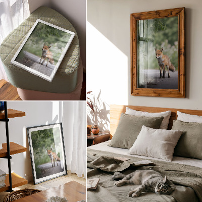 Art print Fox in nature