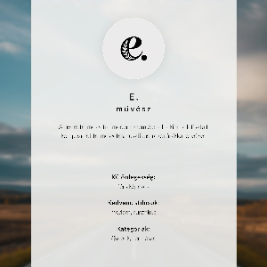 Decorative poster Peaceful grasses