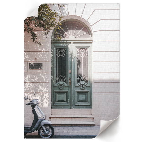 Retro doors poster