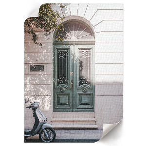 Retro doors poster