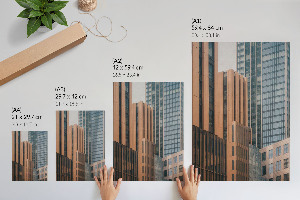 Wall art featuring modern architecture