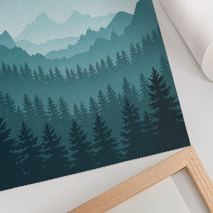Wall print Mountain landscape