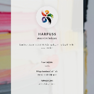 Art print Colorful strokes