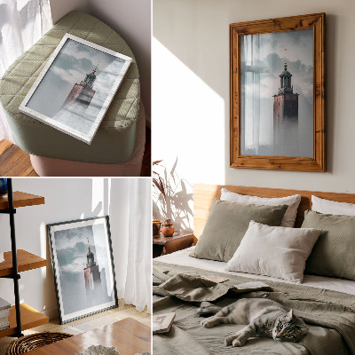 Wall art Mystical tower
