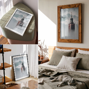 Wall art Mystical tower