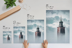 Wall art Mystical tower