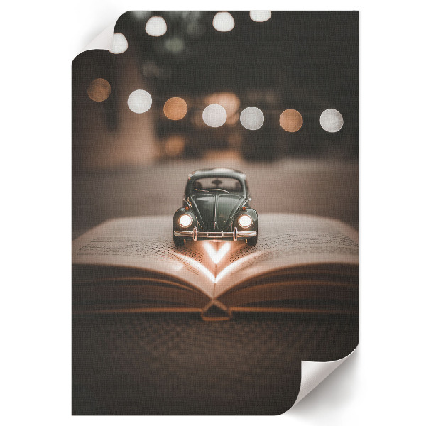 Art print A book about adventure