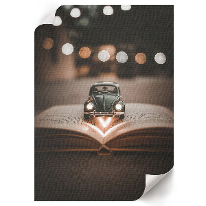 Art print A book about adventure