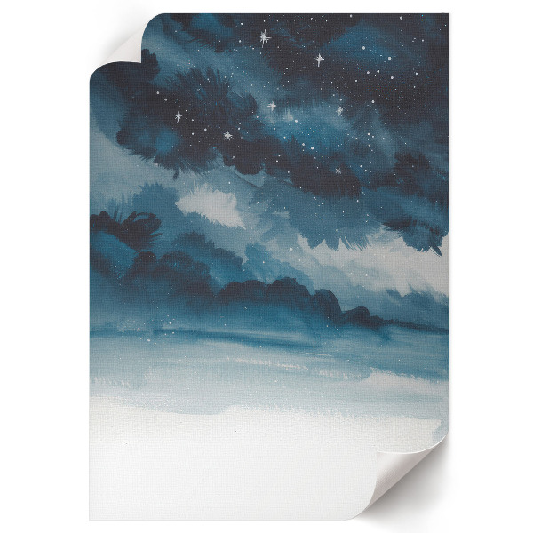 Poster of the night sky