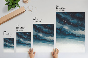 Poster of the night sky