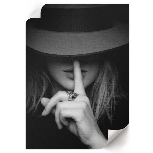 Wall art Mysterious elegance