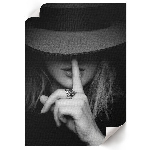 Wall art Mysterious elegance