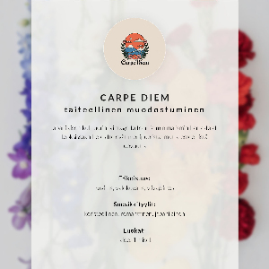 Wall print Floral portraits