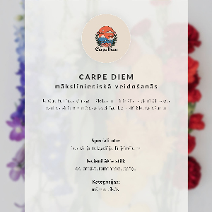 Wall print Floral portraits