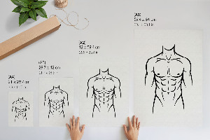 Art print Minimalist silhouette