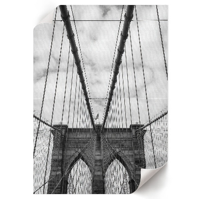 Wall art Rope bridge