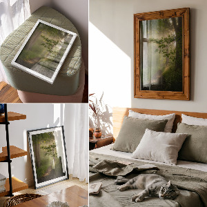 Art print Forest peace