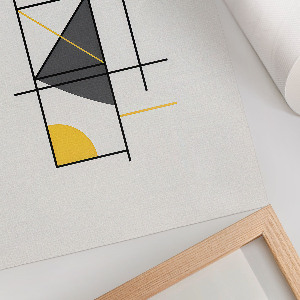 Decorative poster Stylish geometry