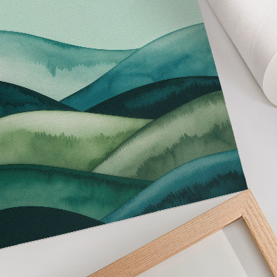 Poster Green hills