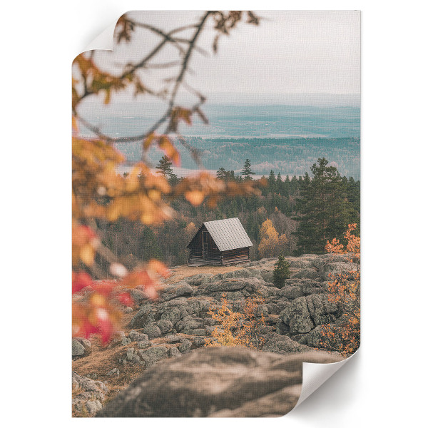 Autumn scenery art print