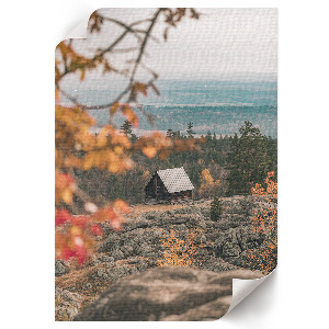 Autumn scenery art print