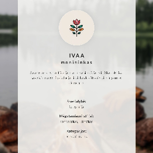 Art print Autumn scenery