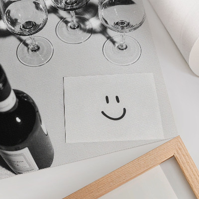 Wall print Wine glasses