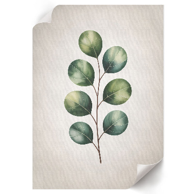 Poster Green leaves