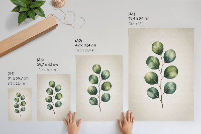 Poster Green leaves