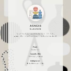 Art print featuring geometric patterns