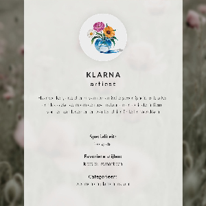 Romantic flowers poster