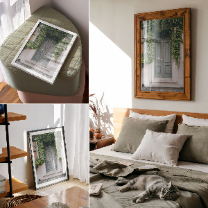 Art print Elegant facade