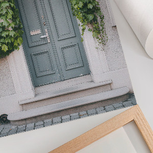 Art print Elegant facade