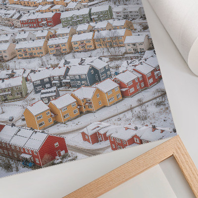 Poster Winter landscape
