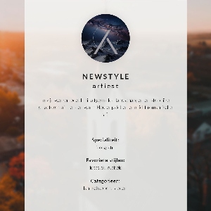 Wall art A picturesque town