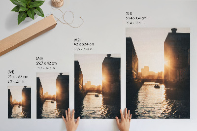 Wall art Sunset