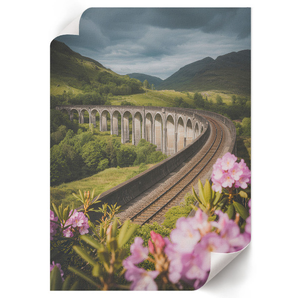 Art print Peaceful landscape