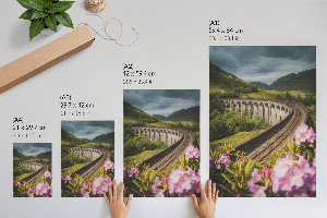 Art print Peaceful landscape