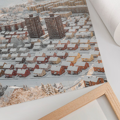 Wall print Winter panorama