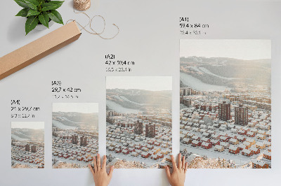 Wall print Winter panorama